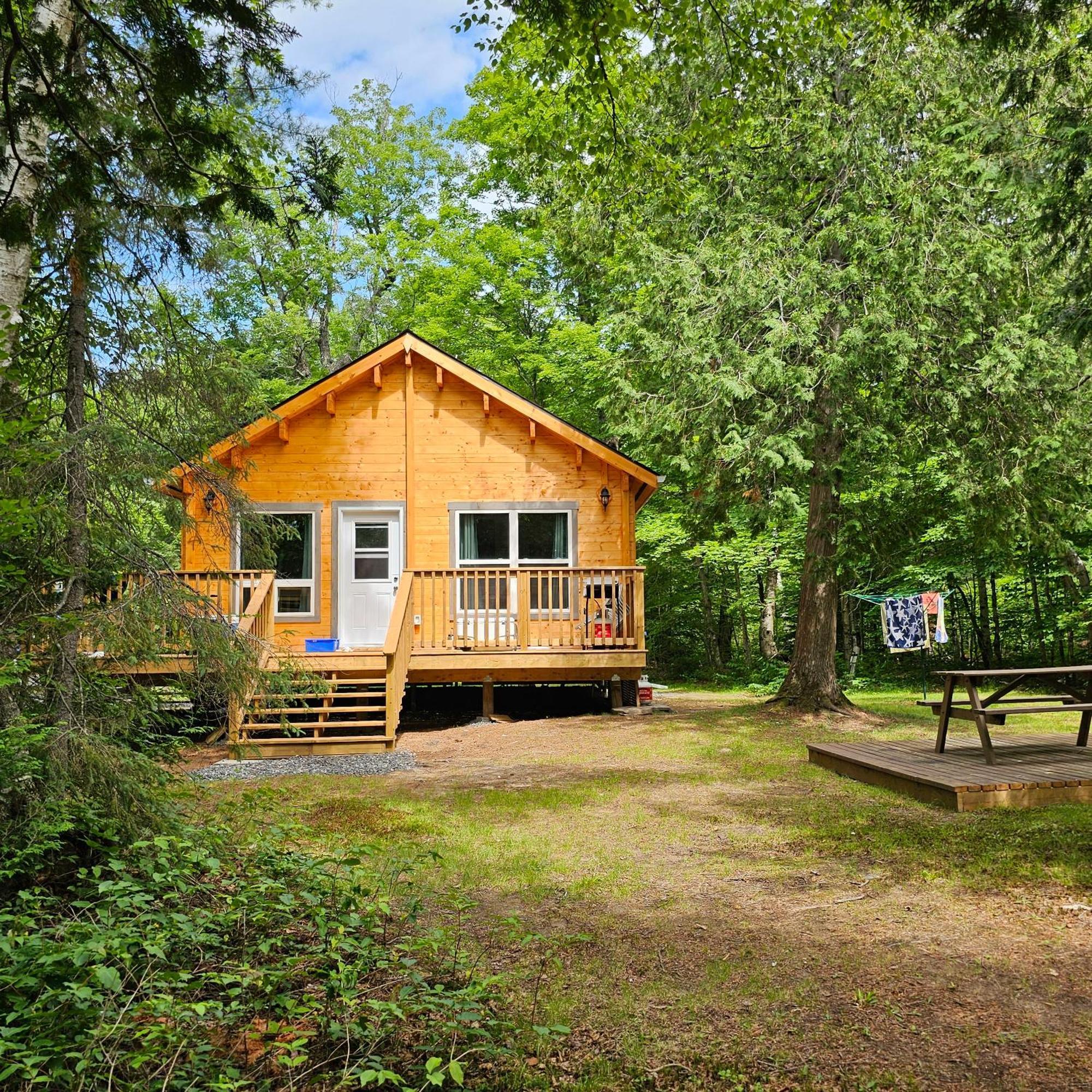 Parkway Cottage Resort And Trading Post Dwight Buitenkant foto