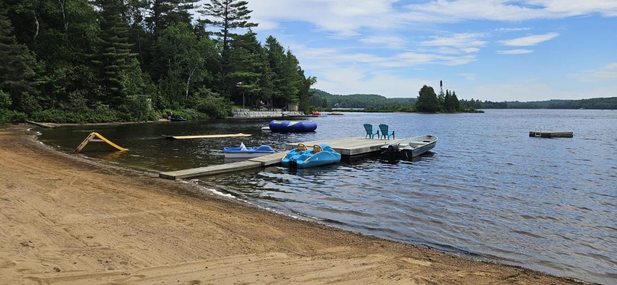 Parkway Cottage Resort And Trading Post Dwight Buitenkant foto